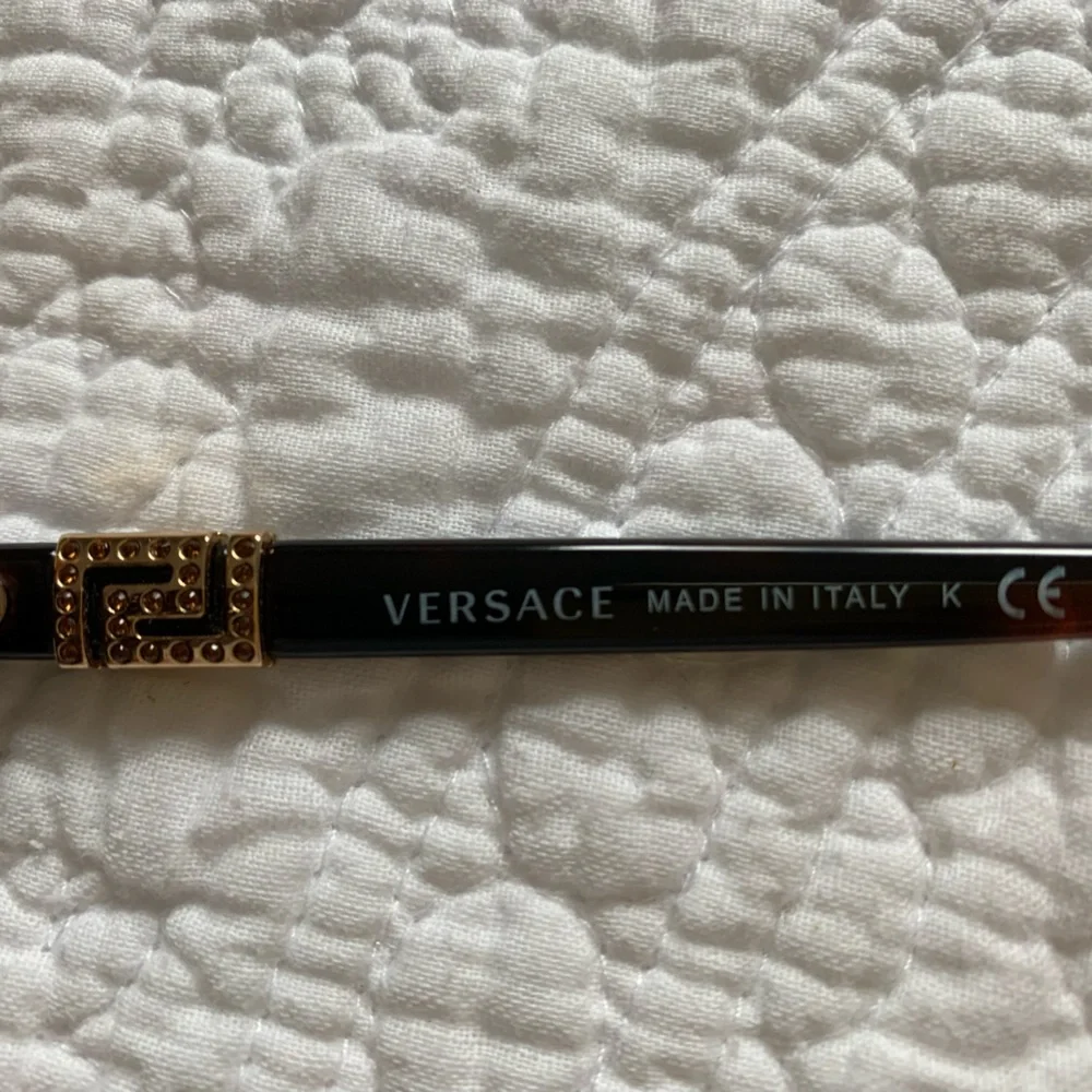 Versace Sunglasses in Tortoiseshell and Gold - Picture 3 of 5